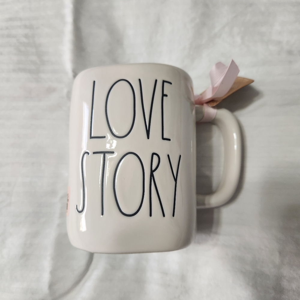 Rae Dunn "Love Story" Belle mug